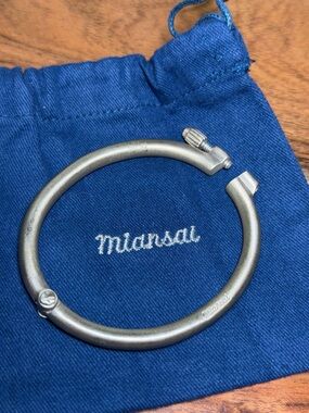 Miansai Screw Cuff Bracelet  54 grs / 7 1/4 inches